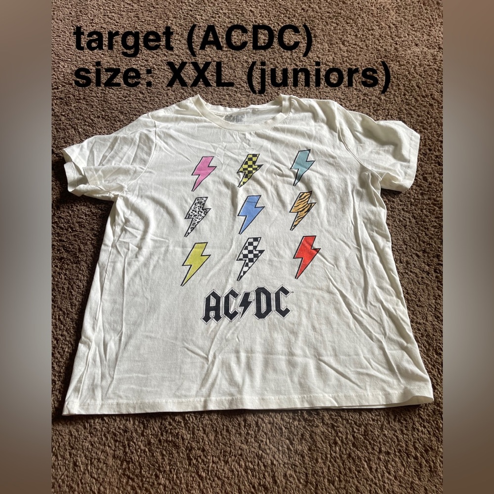 Target Multicolored AC/DC T-Shirt